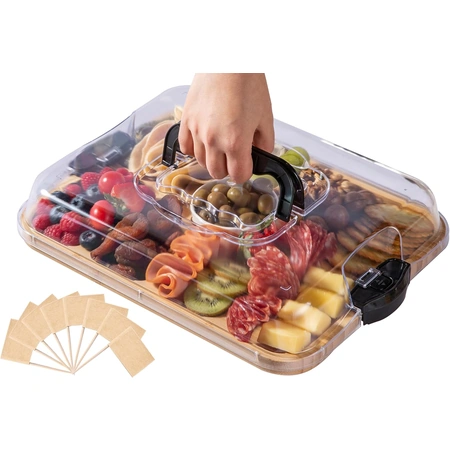 large travel portable cheese board charcuterie boxes cutting boards.webp